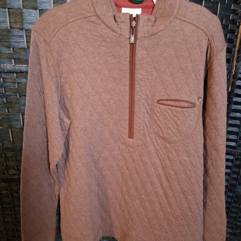 Tommy Bahama 1/4 zip reversible jacket